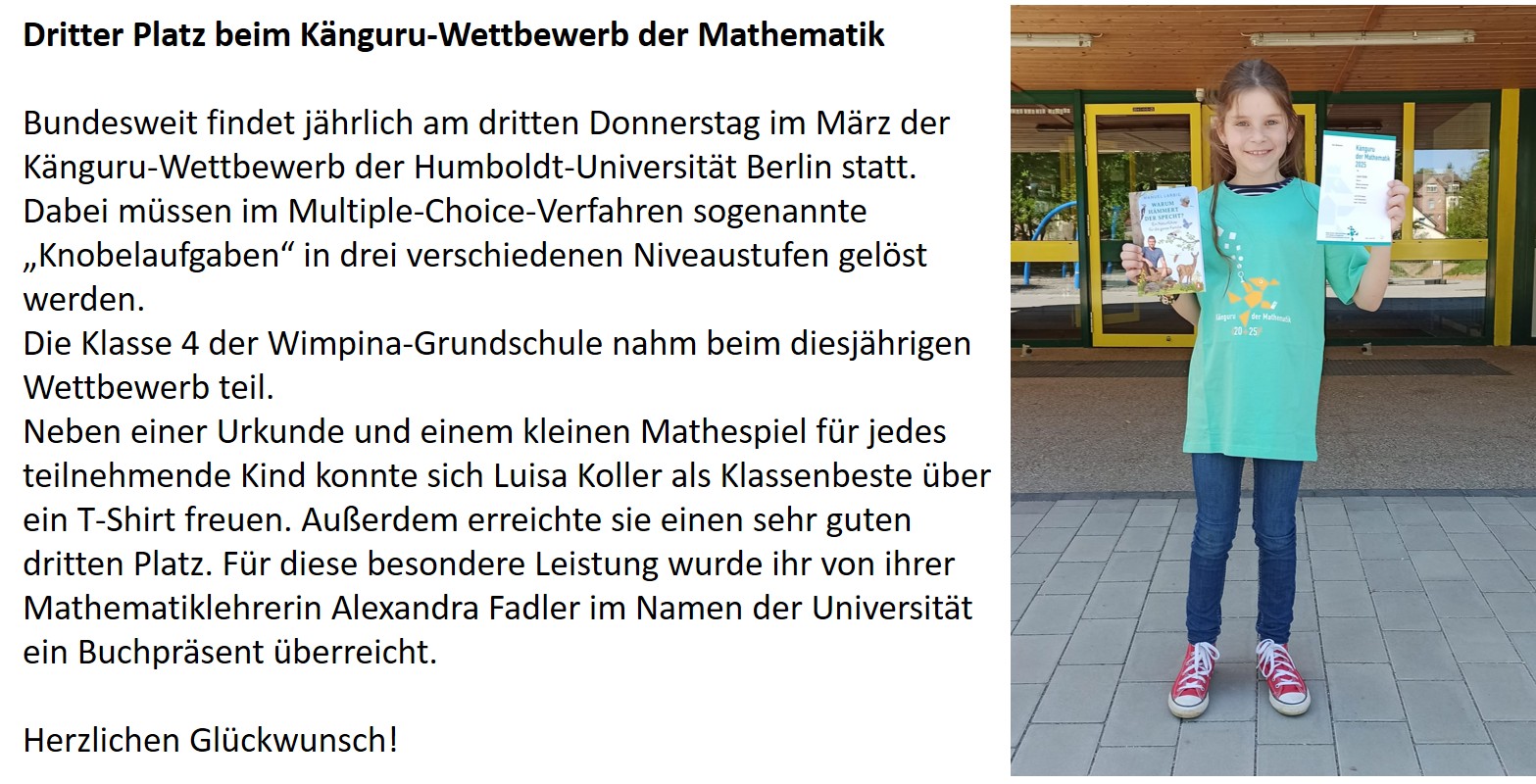 Känguru Wettbewerb